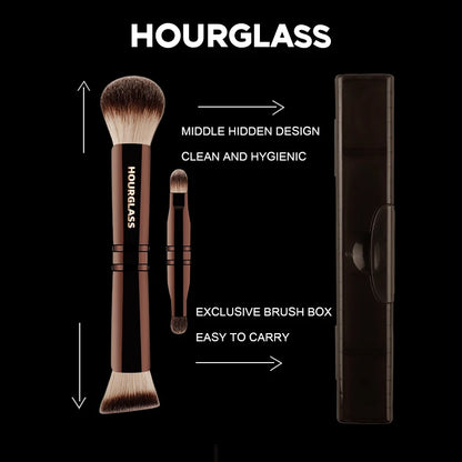 Hourglass Multifunctional Makeup Brush for Flawless Application - Smarsty