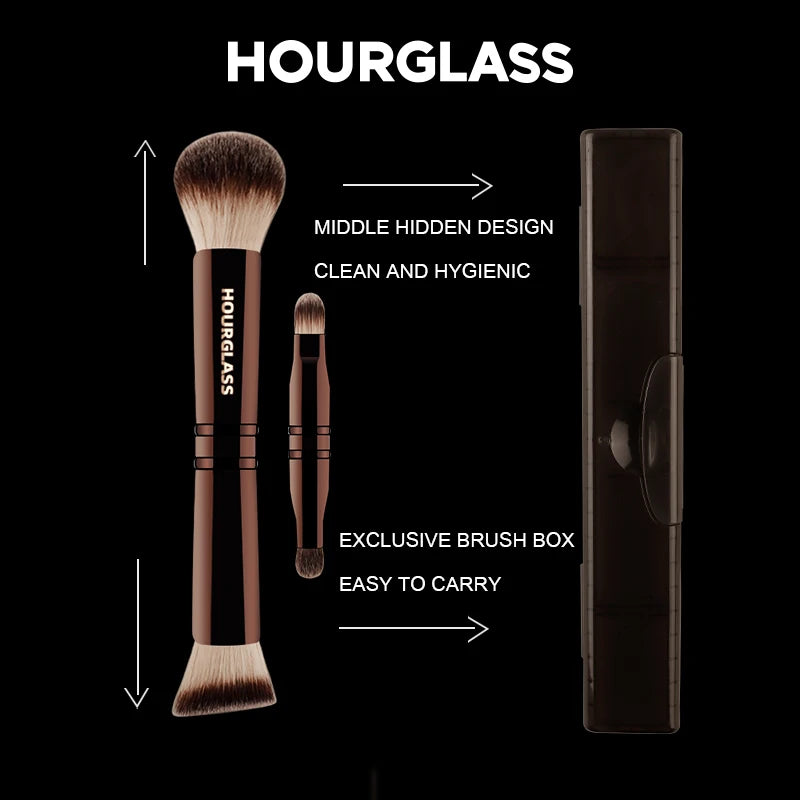Hourglass Multifunctional Makeup Brush for Flawless Application - Smarsty