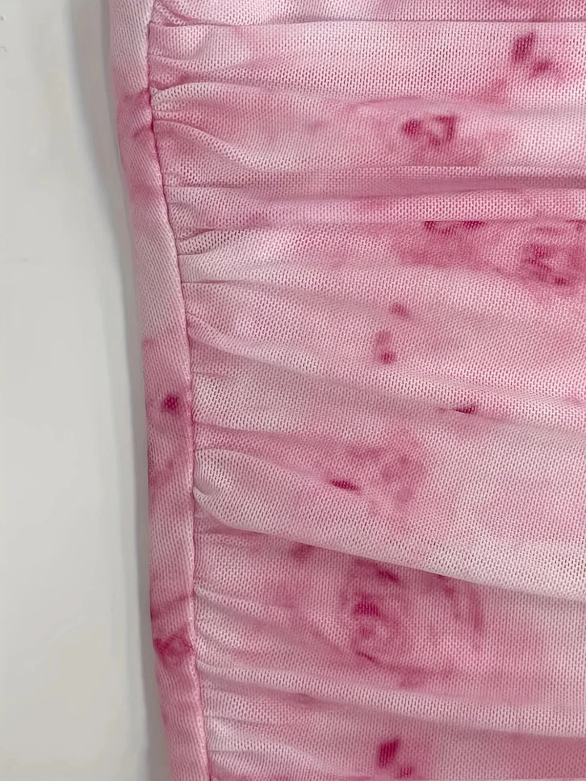 Solid Tie Shoulder Ruched Wide Strap Slim Fit Crop Top Women Clothing Summer 2025 Y2K Clothes Pink Backless Camis Top Streetwear