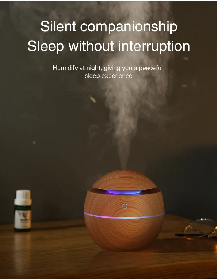 USB Essential Oil Diffuser with High Humidification Capacity - Smarsty