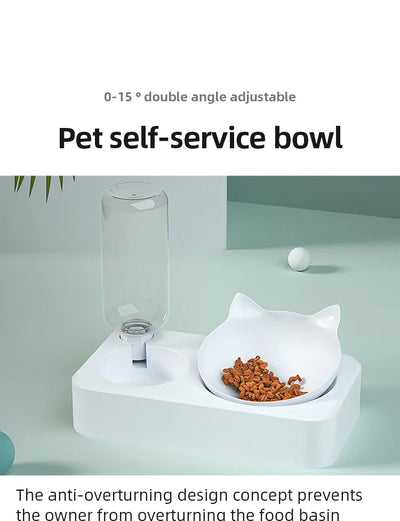 Tilted Pet Bowl for Healthy Eating and Comfort - Smarsty