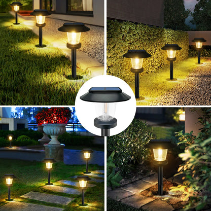 Solar Pathway Lights LED Waterproof for Garden Walkway - Smarsty