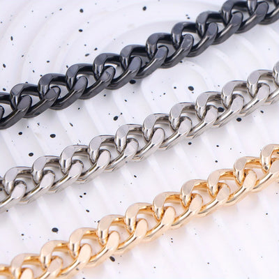 1pc Metal Purse Chain Strap Extender Heart Shape Purse Chain for Accessory Charms, Lengthen Crossbody Shoulder Handbags Strap - Smarsty