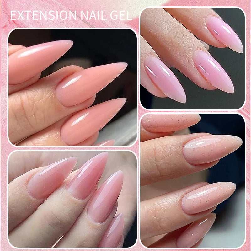 Born Pretty 30ml Milky White Nail Extension Gel - Smarsty