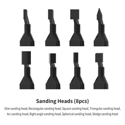 DSPIAE ES-A DIY Reciprocating Sander Electric Grinding Pen Plastic Model Sanding Paper Head for Military Model Craft Tools Hobby