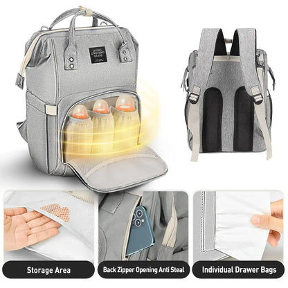 Diaper Bag Mummy Backpack Large Capacity Bag Mom Baby Multi-function Waterproof Outdoor Travel Diaper Bags For Baby Care