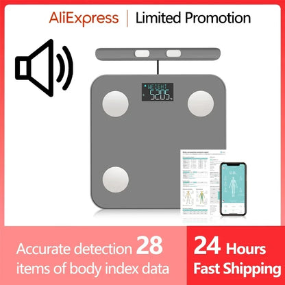 Smart Kitchen Scale Stainless Steel Food Calorie Protein Fat Carbs Nutritional Calculator 11LB/5kg Weight for Healthy Cooking