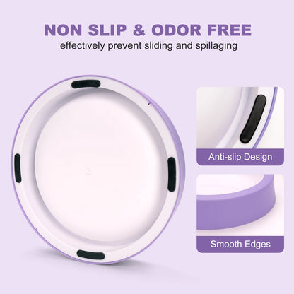 Pet Dog Slow Feeder Bowl Anti-Gulping Design for Healthy Eating - Smarsty