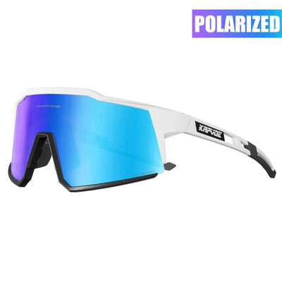 Kapvoe Cycling Glasses Polarized MTB Road Bike Glasses UV400 Protection Sunglasses Ultra Light Sport Eyewear Equipment by Smarsty