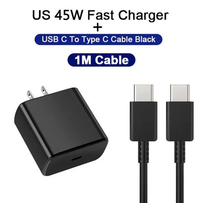 45W USB C PD Charger Fast Charging For Smartphones Portable - Smarsty