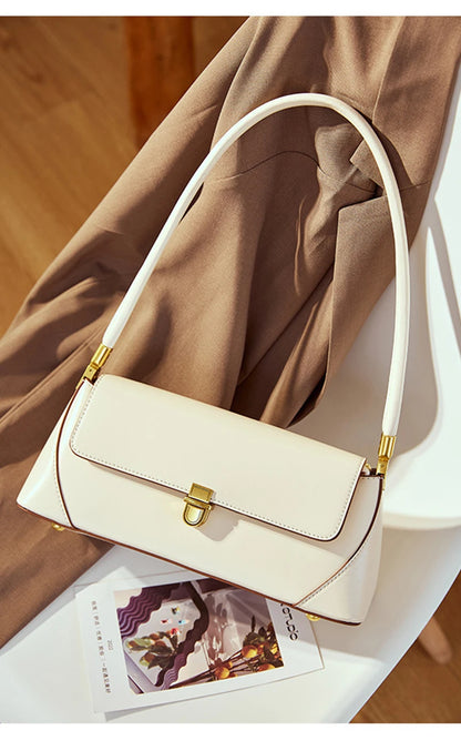Lux Baguette Bag For Women Genuine Leather Shoulder - Smarsty