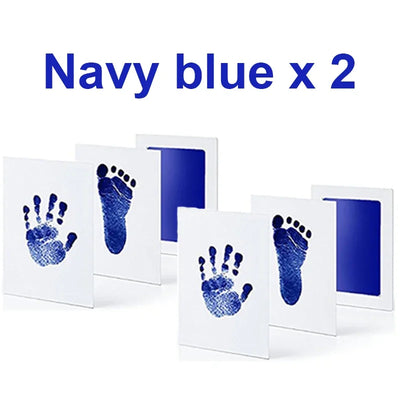 Safe Inkless Baby Handprint Kit No Touch Footprints Two Pack - Smarsty