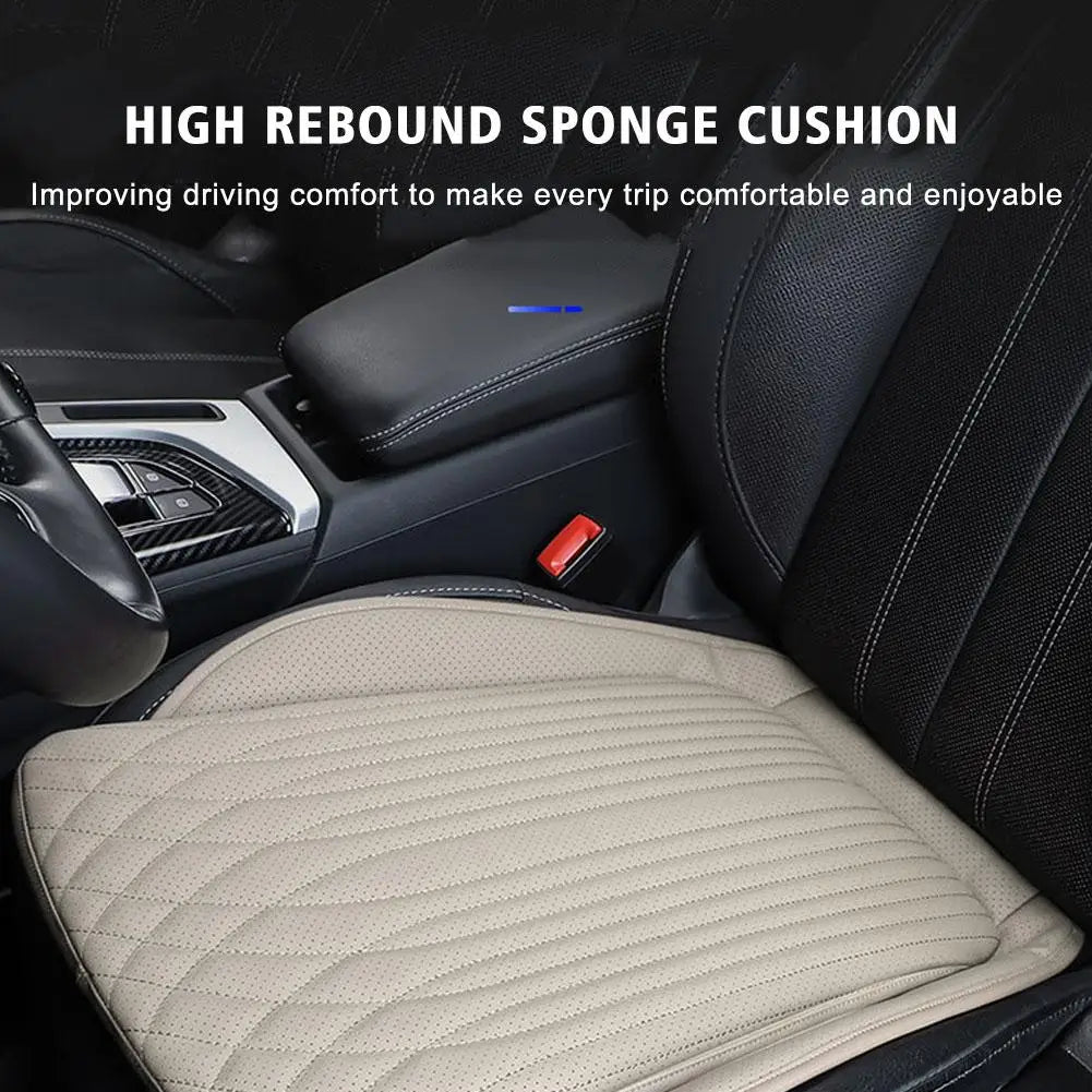 PU Leather Car Seat Cover With Memory Foam Protector - Smarsty