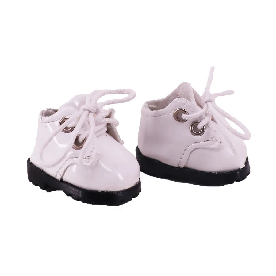 3.8cm Doll Shoes For labubu 17cm Plush Doll Clothes Accessories Girl's Toys ,Christmas Festival Birthday Gift