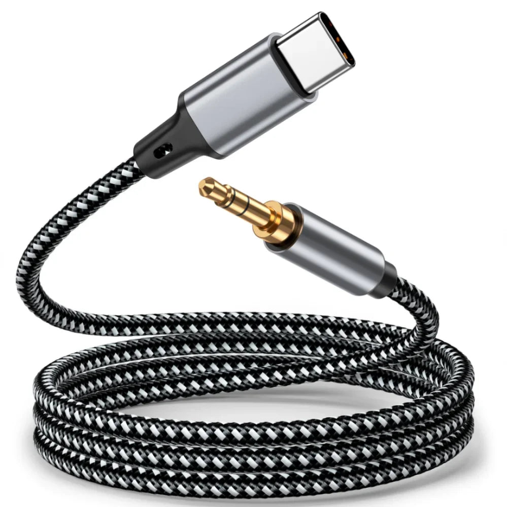 USB Type C To 3.5Mm AUX Cable For High-Quality Audio - Smarsty