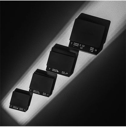 MHW-3BOMBER Cube Coffee Scale 3.0 Pro Max Digital Kitchen Coffee Scale High Precision Flow Rate Big Battery Coffee Accessories