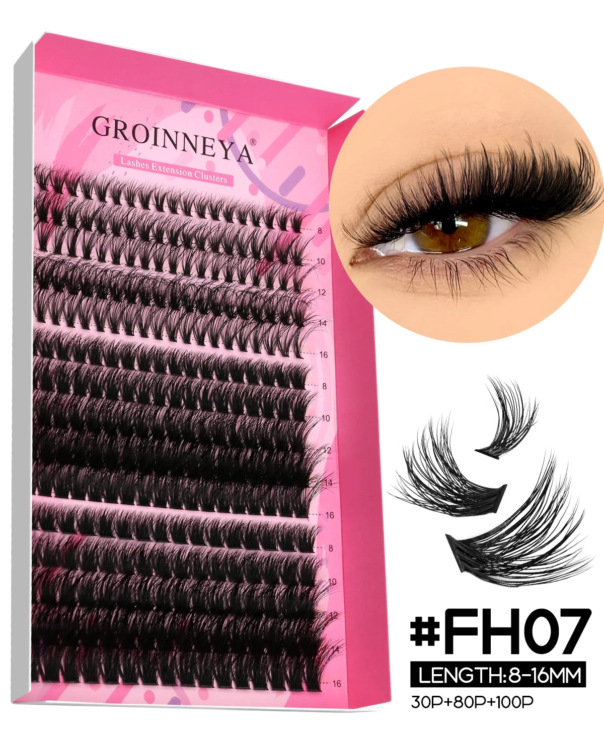 DIY Lash Extension Kit with Individual Lashes for Home Use - Smarsty