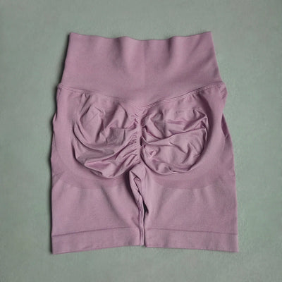 Yoga Shorts Women Sports Shorts Seamless Gym Workout Shorts High Waist Push Up Fitness Sports Shorts Cycling Shorts - Smarsty