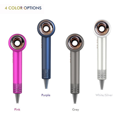 Professional 1600W Negative Ion Hair Dryer for Home Travel - Smarsty