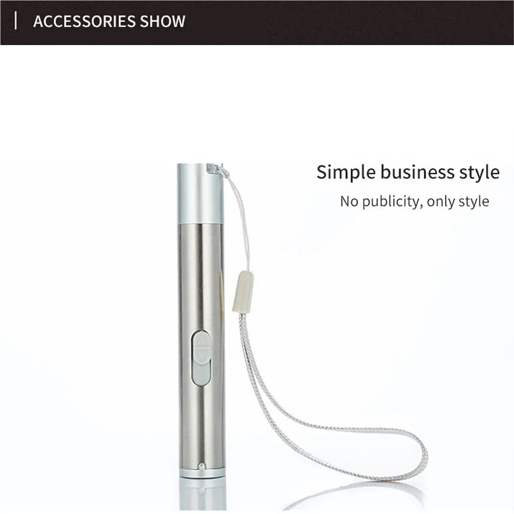 Pointer USB Charging Rechargeable 3-in-1 Flashlight Infrared Multifunction UV Teaching Lighting Gifts Pet Training by Smarsty