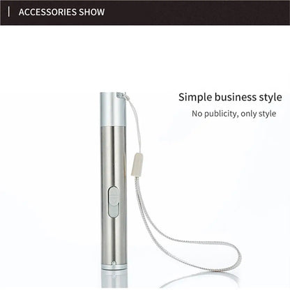 Pointer USB Charging Rechargeable 3-in-1 Flashlight Infrared Multifunction UV Teaching Lighting Gifts Pet Training by Smarsty