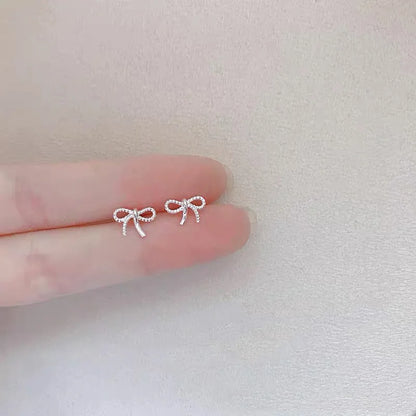 Hypoallergenic Heart Stud Earrings Minimalist Daily Wear - Smarsty