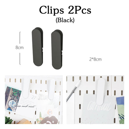 DIY Pegboard Accessories Kitchen Organization No Drill Hanging Shelf Storage Hooks Wall Organizer Crafts For Garage Room