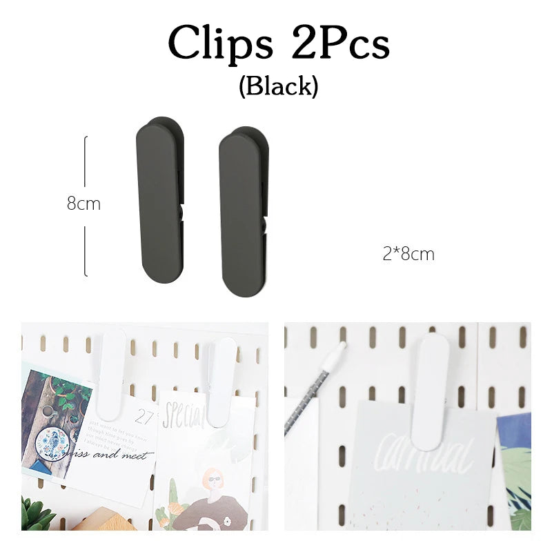 DIY Pegboard Accessories Kitchen Organization No Drill Hanging Shelf Storage Hooks Wall Organizer Crafts For Garage Room