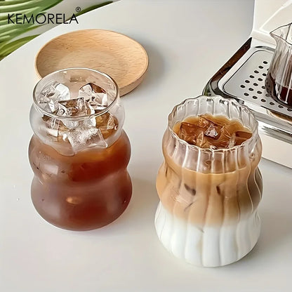 Heat Resistant Glass Tumbler Set for Juices and Coffee - Smarsty