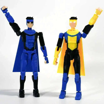 3D Printed Superheroes Invincible 2.0 Anime Multi-Jointed Shapeshift Toys Action Figures Mannequin Model Ornaments Gifts - Smarsty