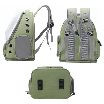 Transparent Cat Carrier Backpack for Outdoor Travel - Smarsty