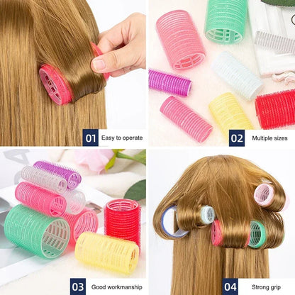 Jumbo Heatless Hair Rollers for Effortless Curls - Smarsty