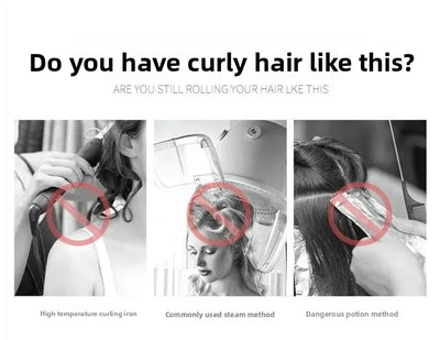 Heatless Hair Roller Set for Effortless Curls - Smarsty
