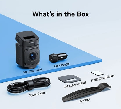Front And Rear Dash Cam With GPS Galileo 24H Parking - Smarsty