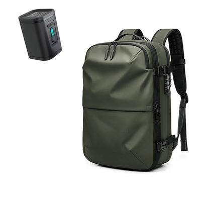 Men Travel Backpack vacuum compression 17 inch Laptop Backpack Business Large Capacity school Backpack Expanded Hiking backpack - Smarsty