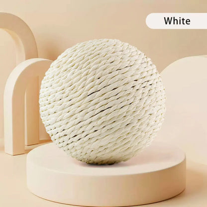 Interactive Sisal Cat Scratching Ball Toy for Dental Care - Smarsty