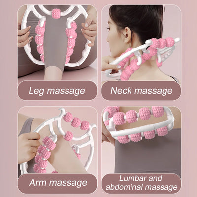 Portable Round Massager Roller for Targeted Cellulite Relief - Smarsty