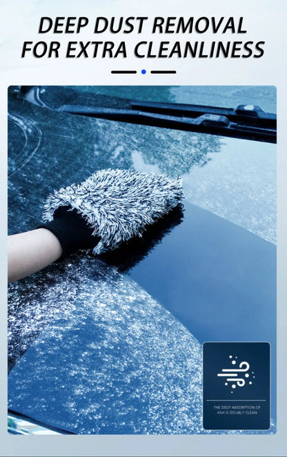 Car Wheel Brush With Premium Microfiber And Non Slip Handle - Smarsty