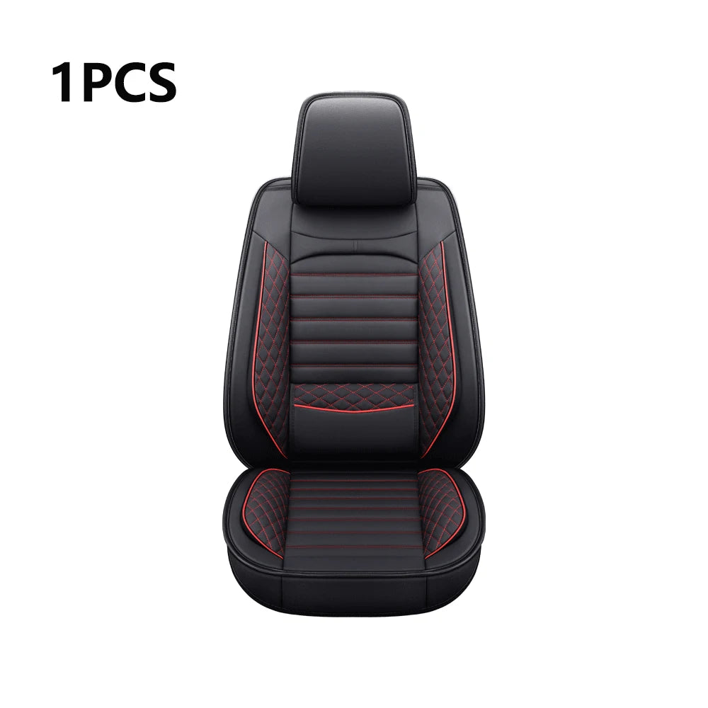 Easy Clean Faux Leather Car Seat Cover Universal Fit - Smarsty