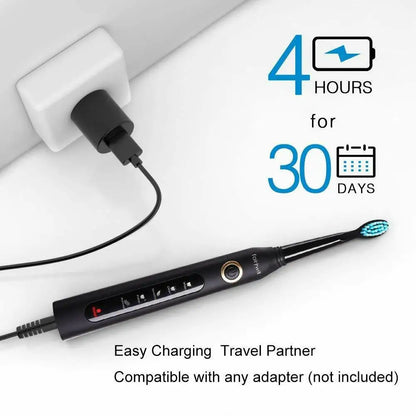 Fairywill FW507 Electric Sonic Toothbrush with Travel Case - Smarsty