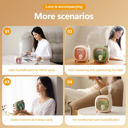 Cute Cartoon Ultrasonic Humidifier with Large Capacity - Smarsty