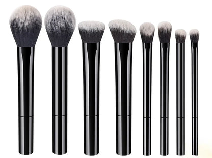 Soft Synthetic Hair Makeup Brush Kit for Flawless Application - Smarsty