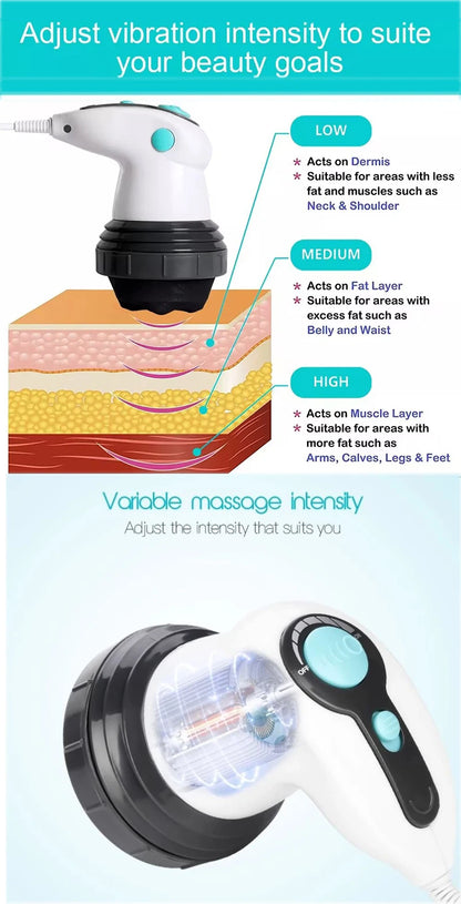 Portable Electric Massager for Anti Cellulite Slimming - Smarsty