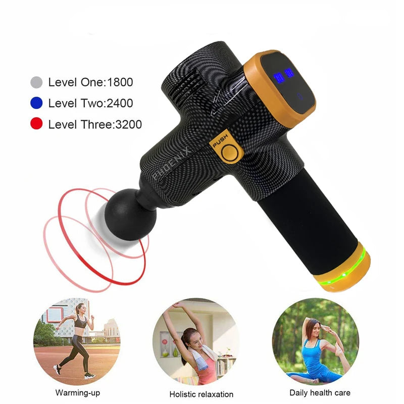 Phoenix A2 Deep Tissue Massage Gun for Muscle Relaxation - Smarsty
