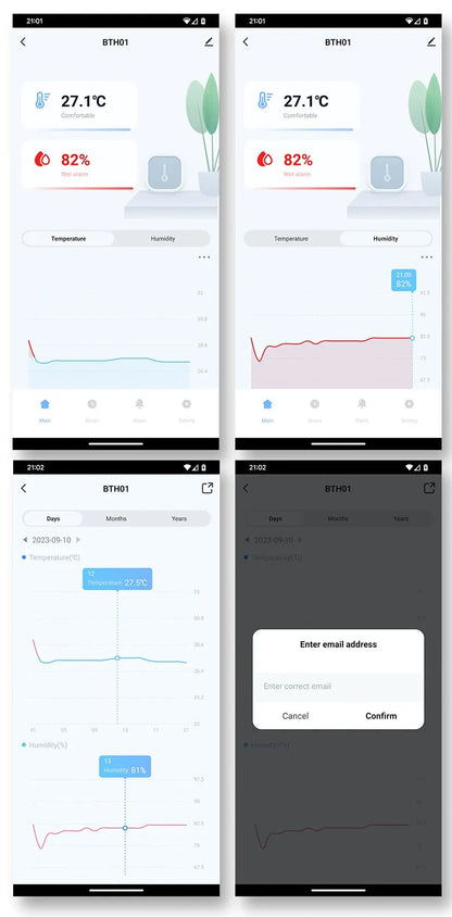 Tuya Smart Bluetooth Temperature Humidity Sensor Upgrade - Smarsty