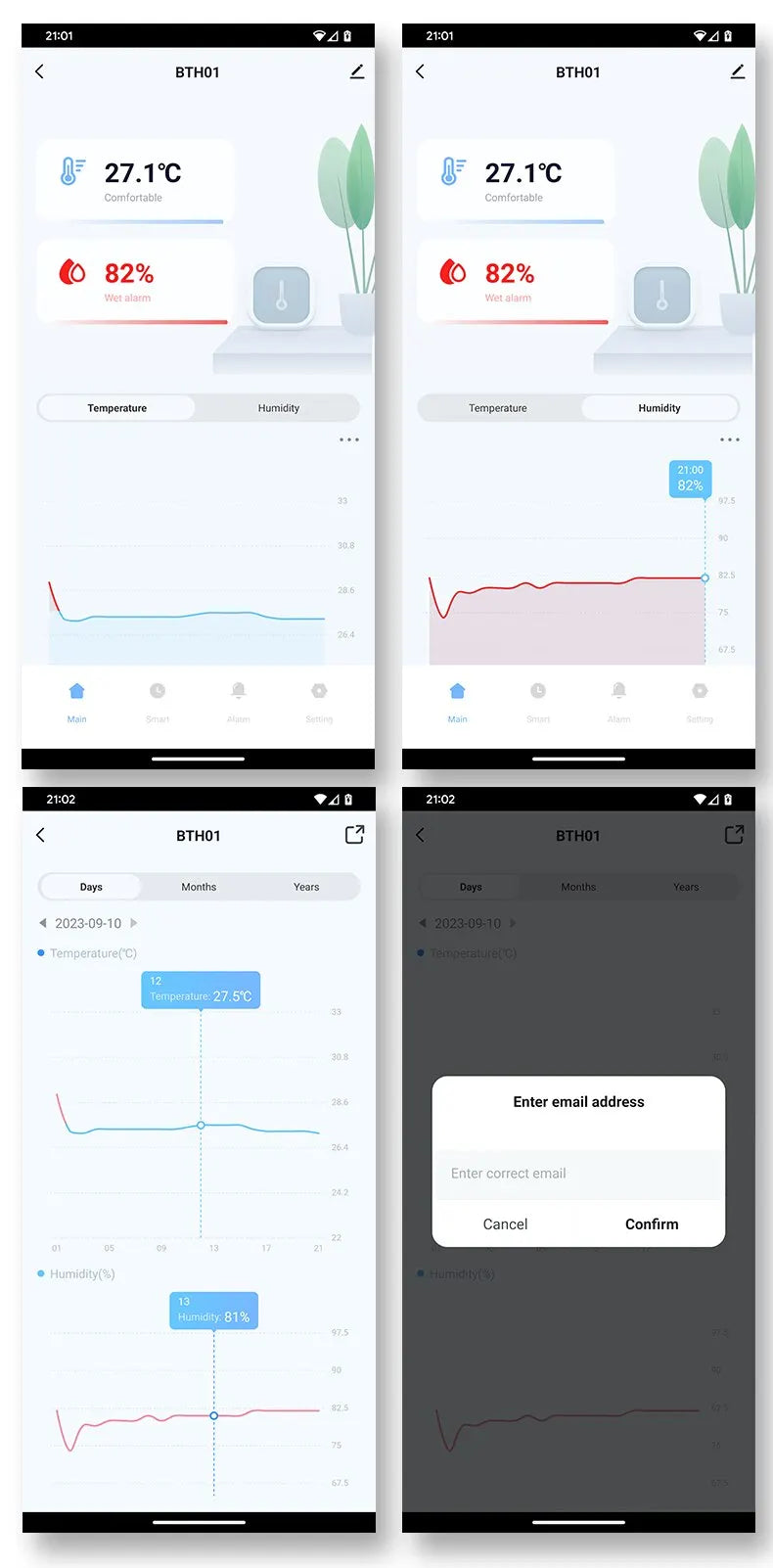 Tuya Smart Bluetooth Temperature Humidity Sensor Upgrade - Smarsty