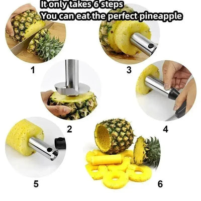 1pcs Pineapple Slicer Peeler Peeler Stainless Steel Fruit Tools Cooking Tools Kitchen Accessories Kitchen Gadgets by Smarsty