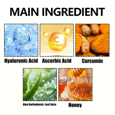 Turmeric Bee Venom Anti-Drying Crack Foot Cream Hand Cracked Repair Skin Removal Care Cream Dead Feet Hand Skin 50g - Smarsty