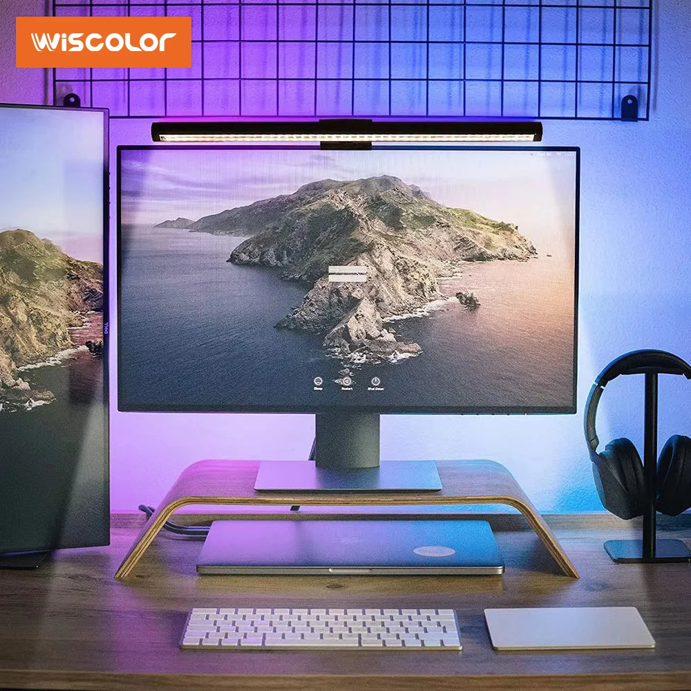 LED Monitor Light Bar with RGB Backlight and Music Sync - Smarsty