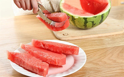 Stainless Steel Windmill Watermelon Cutter Artifact Salad Fruit Slicer Cutter Tool Watermelon Digger Kitchen Accessories Gadgets by Smarsty